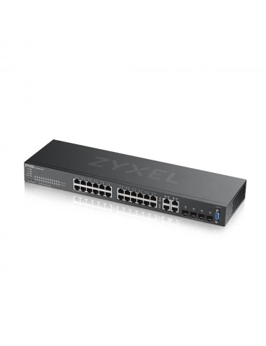 Zyxel GS2220-28-EU0101F switch di rete Gestito L2 Gigabit Ethernet (10 100 1000) Nero