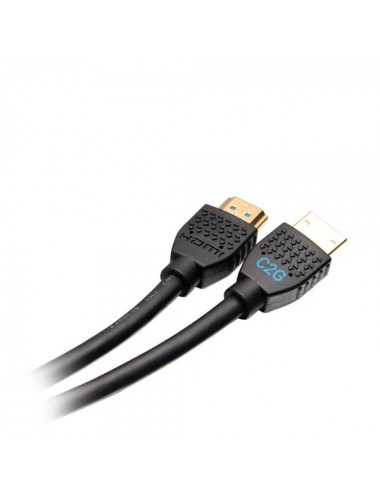 C2G Cavo HDMI ad alta velocità e ultra flessibile da 1,8 m della serie Performance - 4K 60 Hz a parete, classificazione CMG