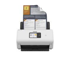 Brother ADS-4550W scanner Scanner ADF 600 x 600 DPI Noir, Blanc