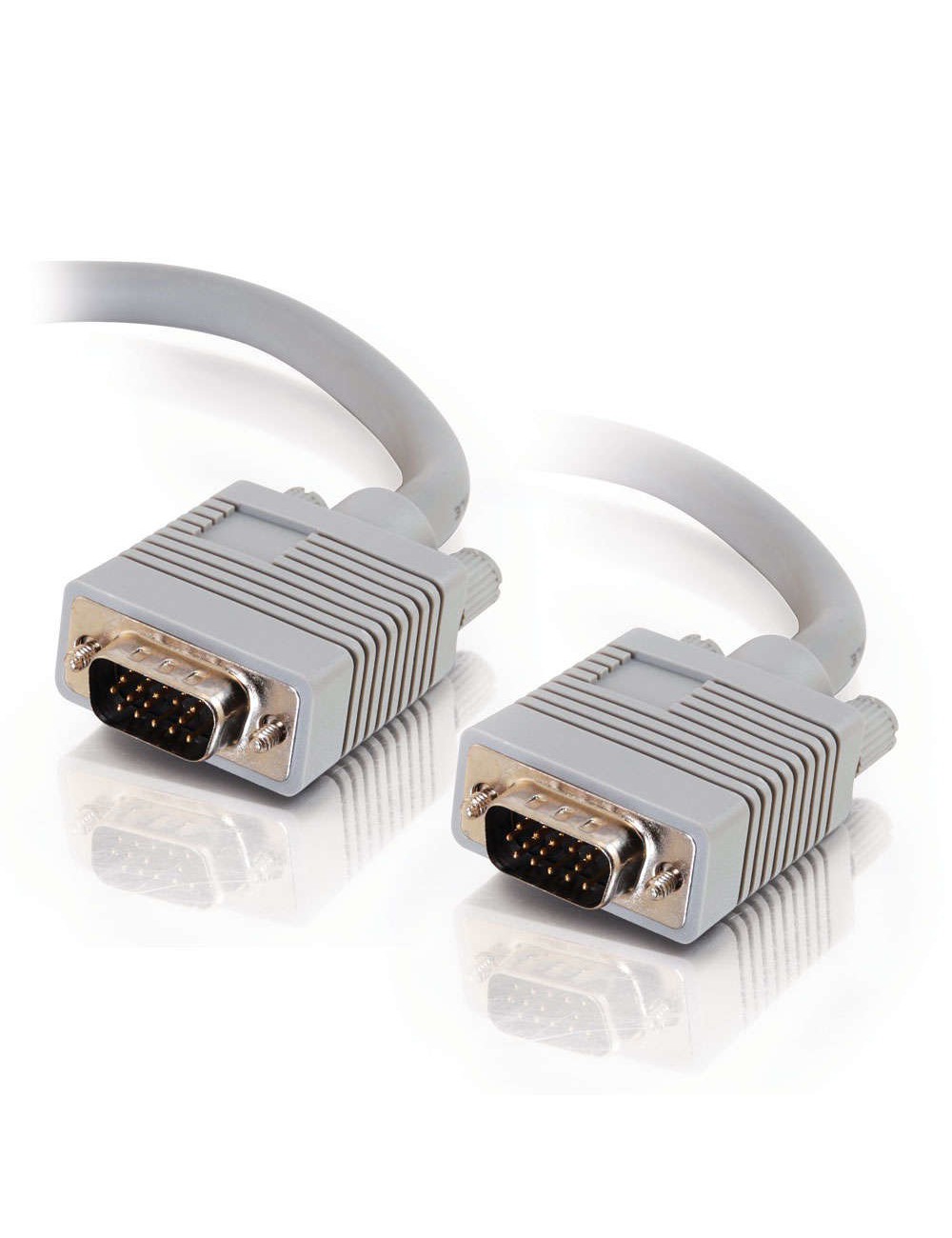 C2G 15m Monitor HD15 M M cable câble VGA VGA (D-Sub) Gris