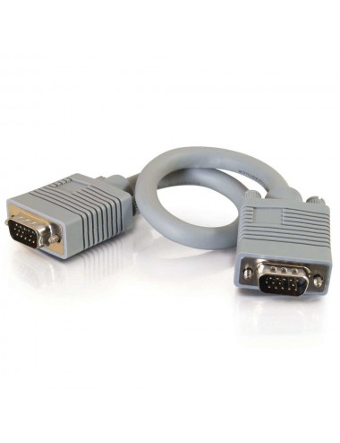 C2G 15m Monitor HD15 M M cable câble VGA VGA (D-Sub) Gris