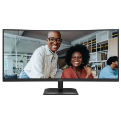 AOC CU34E4C écran plat de PC 86,4 cm (34") 3440 x 1440 pixels Noir