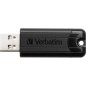 Verbatim Clé USBPinStripe 3.0 de 64 Go - Noire