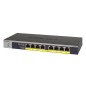NETGEAR GS108LP Non-géré Gigabit Ethernet (10/100/1000) Connexion Ethernet, supportant l'alimentation via ce port (PoE) 1U NETGEAR GS108LP Non-géré Gigabit Ethernet (10/100/1000) Connexion Ethernet, supportant l'alimentation via ce port (PoE) 1U