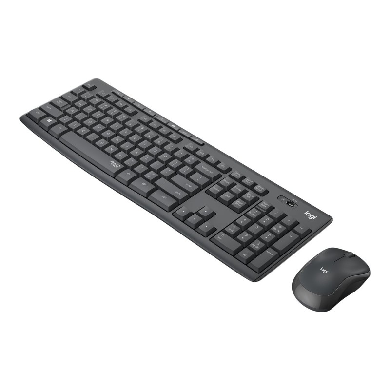 MK295 Silent Wireless Combo GRAPHITE NDX