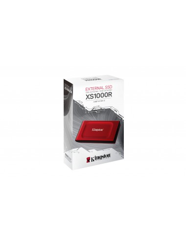 Kingston Technology 1TB SSD esterno XS1000 USB 3.2 Gen 2, Rosso