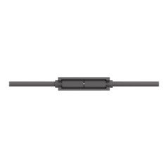 MeetUp 10m Mic Cable - GRAPHITE - WW