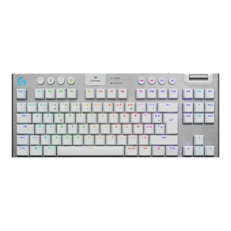 G915 X LS TKL Wless Gming KBD WH Tact FR