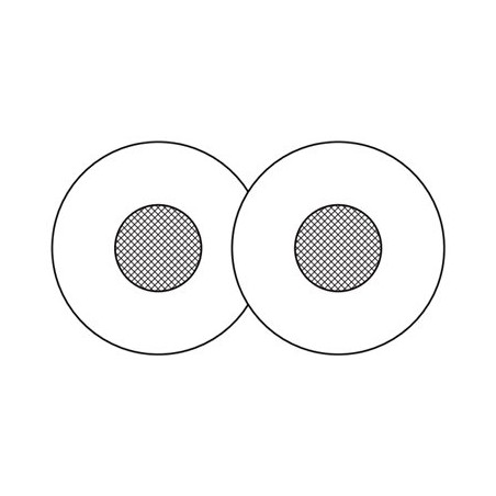 Zone 300/305 Earpads-MIDNIGHT BK-WW-9011