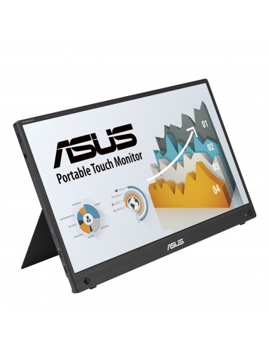 ASUS ZenScreen MB16AHT écran plat de PC 39,6 cm (15.6") 1920 x 1080 pixels Full HD Écran tactile Noir