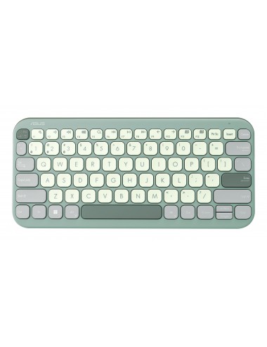 ASUS Marshmallow Keyboard KW100 tastiera Casa Bluetooth Verde, Grigio, Bianco