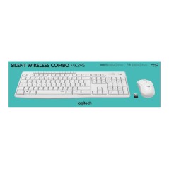 MK295 Silent Wireless Combo OFF WHITE FR