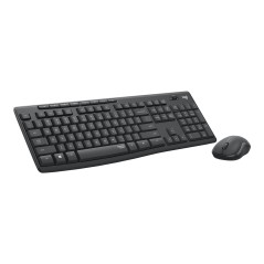 MK295 Silent Wireless Combo GRAPHITE FRA