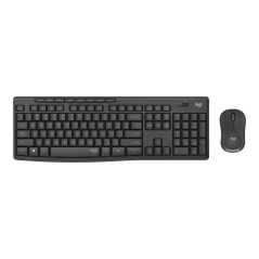 MK295 Silent Wireless Combo GRAPHITE FRA