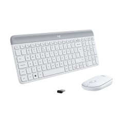 Slim Wireless Keyboard Mouse Combo MK470