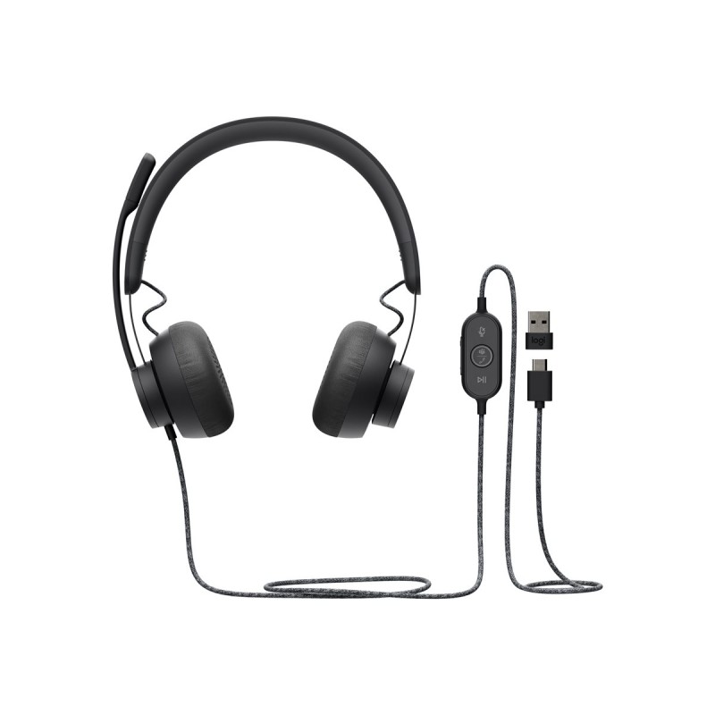 Logitech Zone Wired Headset GRAPHIT EMEA Logitech Zone Wired Headset GRAPHIT EMEA