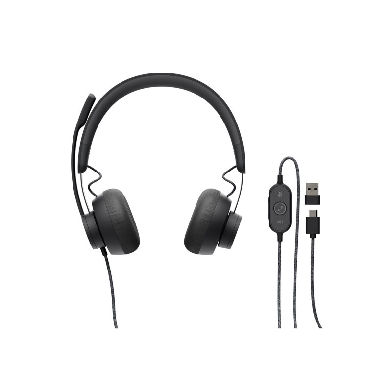 Logitech MS Teams Zone Wired Headset