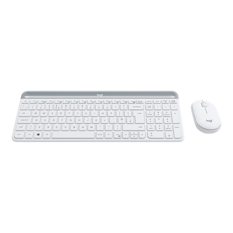 Slim Keyboard+Mouse Combo MK470 WHITE