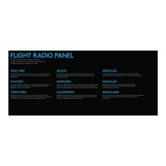 G Saitek Pro Flight Radio Panel