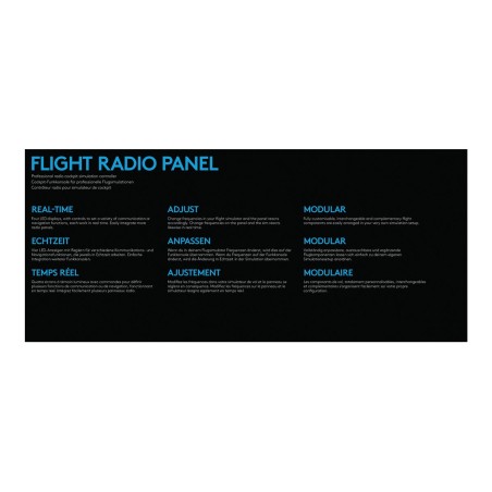 G Saitek Pro Flight Radio Panel