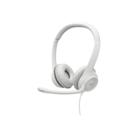 H390 USB Computer Headset OFF-WHITE