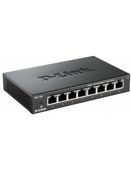 D-Link DES-108 Noir