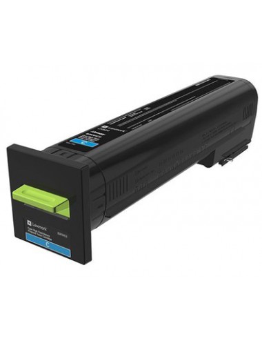 Lexmark 72K20CE cartuccia toner 1 pz Originale Ciano