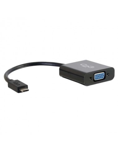 C2G USB3.1-C VGA adaptateur graphique USB 1920 x 1200 pixels Noir