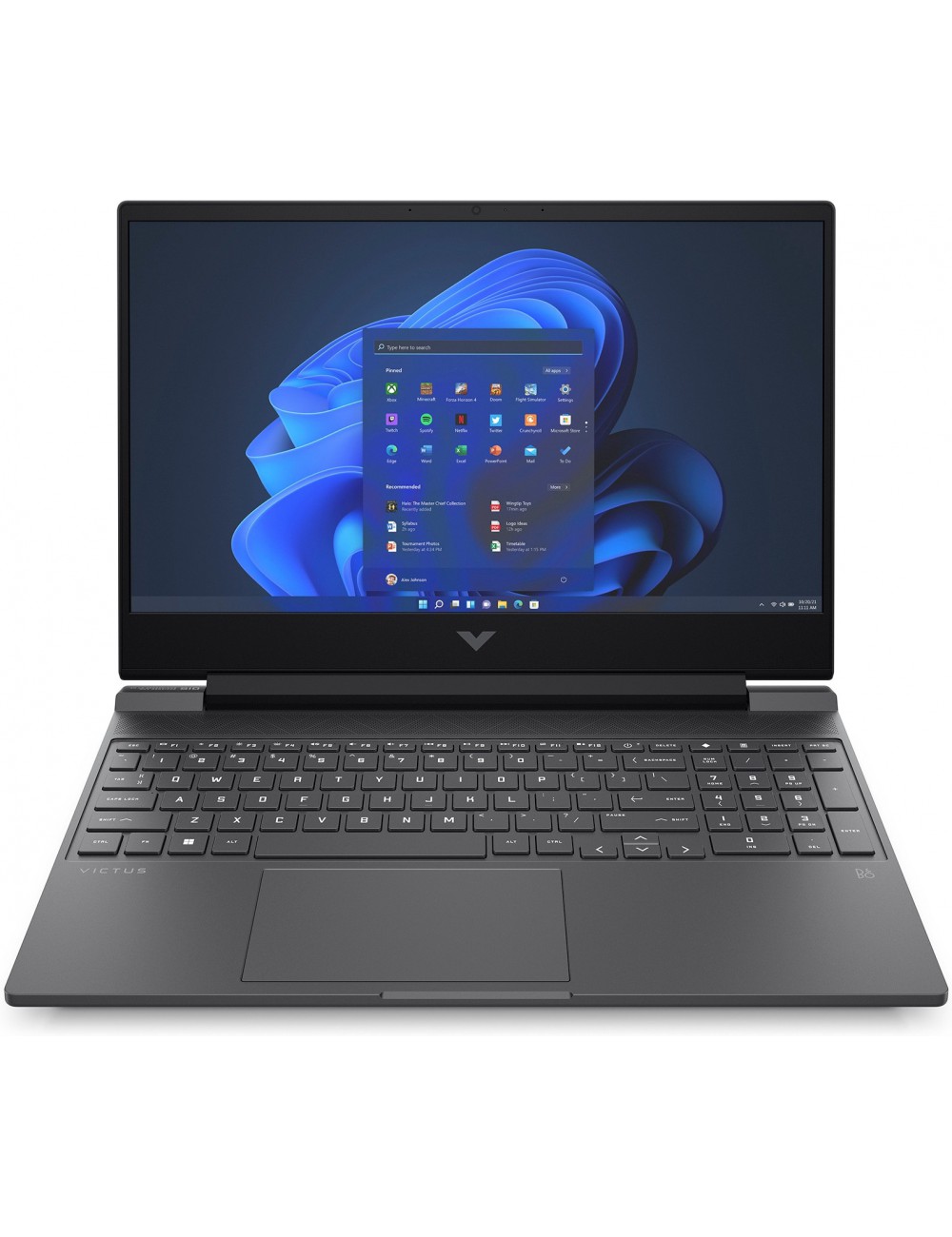 HP Victus Gaming 15-fa1095nf Intel® Core™ i7 i7-13620H Ordinateur portable 39,6 cm (15.6") Full HD 16 Go DDR4-SDRAM 512 Go SSD