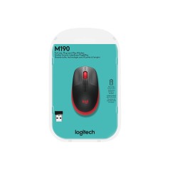 M190 Full-size wireless mouse RED EMEA