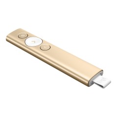 Spotlight Presentation Remote Gold
