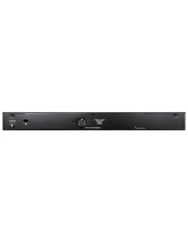 D-Link DGS-1510-28XMP Gestionado L2 L3 Gigabit Ethernet (10 100 1000) Energía sobre Ethernet (PoE) Negro, Gris