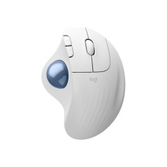 ERGO M575S Wless Trckball Mouse OffWhite