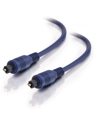 C2G 2m Velocity Toslink Optical Digital Cable câble audio Noir