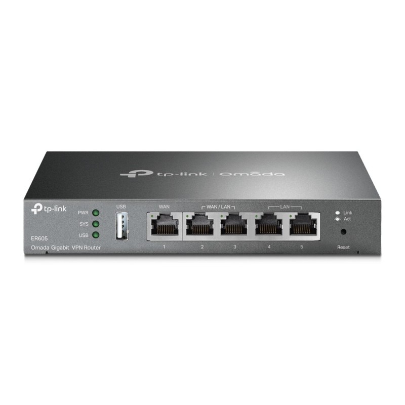 TP-Link Omada ER605 Routeur connecté Gigabit Ethernet Noir TP-Link Omada ER605 Routeur connecté Gigabit Ethernet Noir