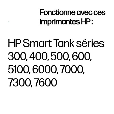 HP Bouteille d'encre jaune authentique 70 mL 31 Original