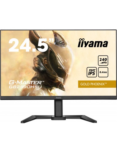 iiyama G-MASTER GB2590HSU-B5 écran plat de PC 62,2 cm (24.5") 1920 x 1080 pixels Full HD LCD Noir