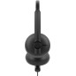 DELL WH125 Casque Avec fil Arceau Bureau/Centre d'appels USB Type-A Noir