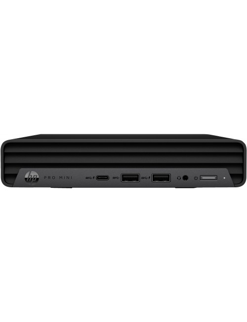 HP Pro 400 G9 Intel® Core™ i3 i3-13100T 8 Go DDR4-SDRAM 256 Go SSD Windows 11 Pro Mini PC Noir