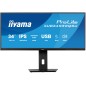iiyama ProLite XUB3493WQSU-B6 écran plat de PC 86,4 cm (34") 3440 x 1440 pixels UltraWide Quad HD LED Noir iiyama ProLite XUB3493WQSU-B6 écran plat de PC 86,4 cm (34") 3440 x 1440 pixels UltraWide Quad HD LED Noir