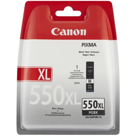 Canon PGI-550XL PGBK w sec cartouche d'encre 1 pièce(s) Original Rendement élevé (XL)