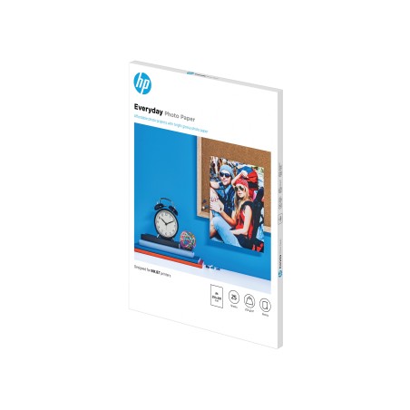 HP Papier photo brillant Everyday - 25 feuilles/A4/210 x 297 mm