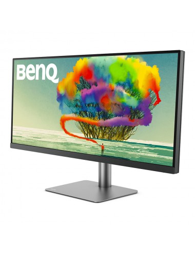 BenQ PD3420Q pantalla para PC 86,4 cm (34") 3440 x 1440 Pixeles Quad HD LED Gris