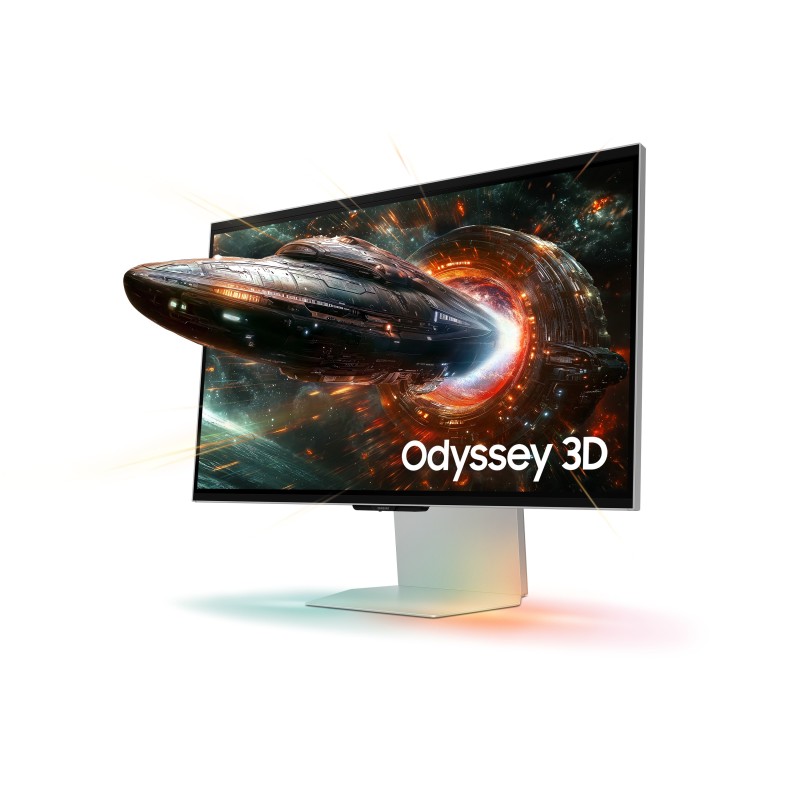 Samsung G90XF écran plat de PC 68,6 cm (27") 3840 x 2160 pixels 4K Ultra HD LCD Argent