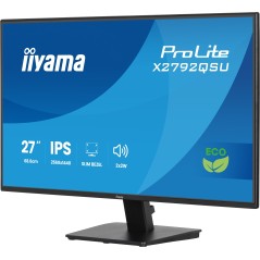 iiyama ProLite X2792QSU-B1 écran plat de PC 68,6 cm (27") 2560 x 1440 pixels Quad HD LED Noir