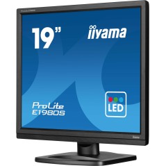 iiyama ProLite E1980S-B1 écran plat de PC 48,3 cm (19") 1280 x 1024 pixels VGA LED Noir