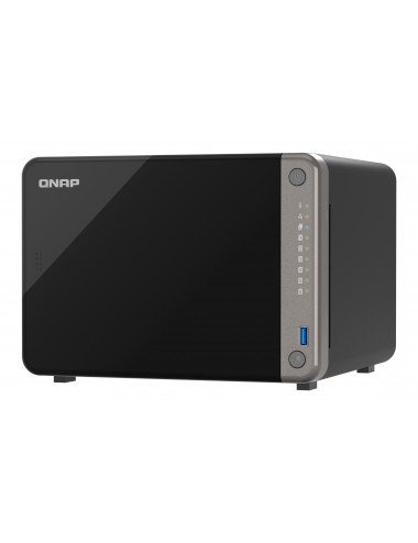 QNAP TS-AI642-8G server NAS e di archiviazione Tower ARM Cortex-A76 8 GB Nero