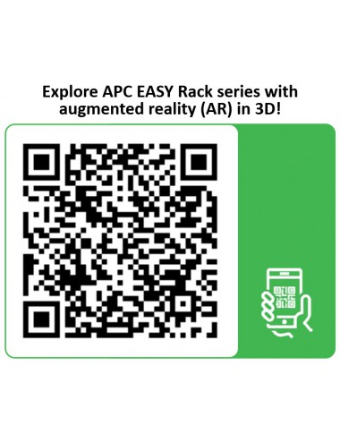 APC Easy Rack 24U Rack indipendenti Nero