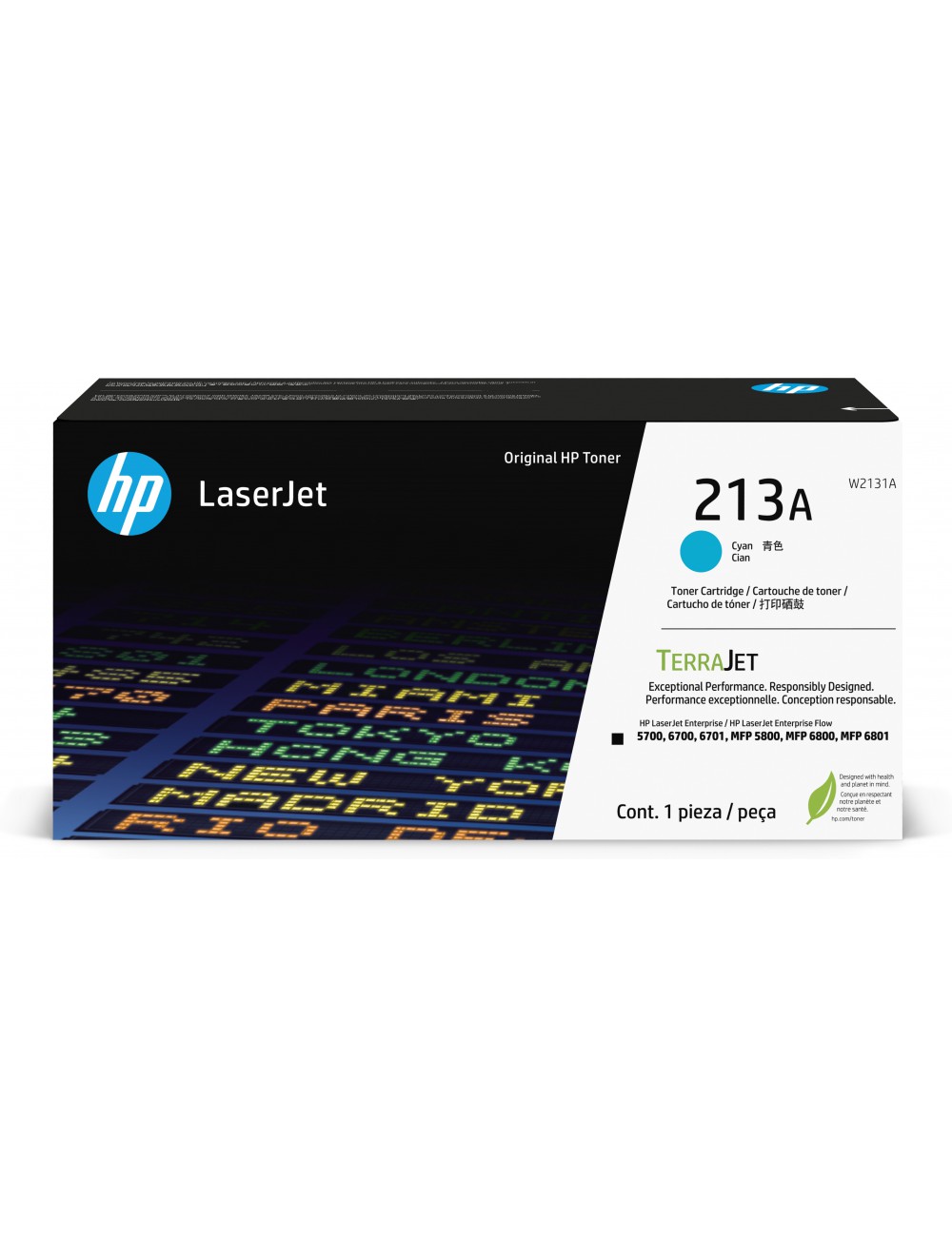 HP Cartuccia toner originale ciano LaserJet 213A