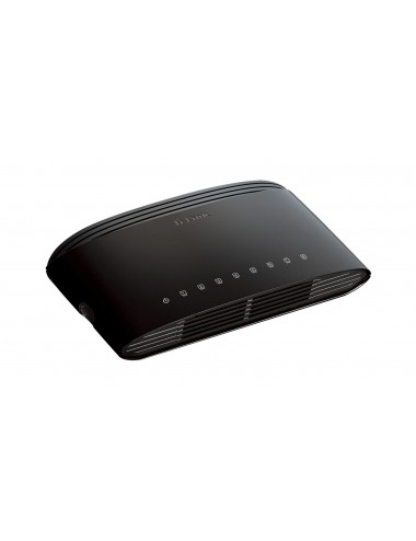 D-Link DES-1008D No administrado Fast Ethernet (10 100) Negro